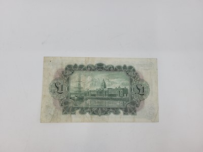 Lot 485 - A 1936 £1 PLOUGHMAN IRISH BANKNOTE, Munster &...