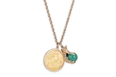 Lot 270 - A GEORGE V 22CT GOLD FULL SOVEREIGN ENGLISH...