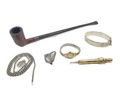 Lot 360 - AN INTERESTING LOT TO INCLUDE: An Irish silver...