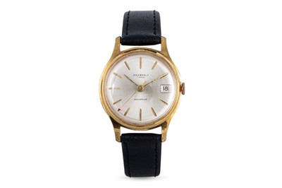 Lot 477 - AN INGERSOLL GENT'S WRIST WATCH, baton markers,...