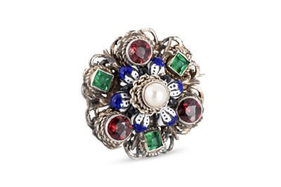 Lot 47 - AN ANTIQUE AUSTRO-HUNGARIAN CULTURED PEARL AND...