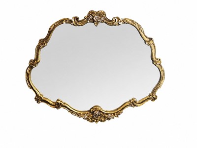 Lot 572 - A MID 20TH CENTURY MIRROR, Continental style