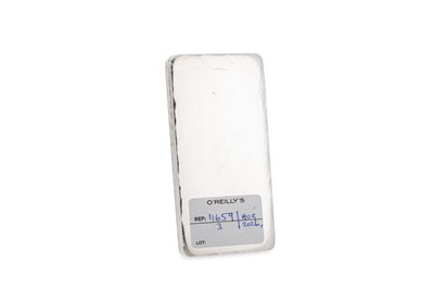Lot 552 - A 1 KG BAR OF FINE SILVER (.999), stamped...