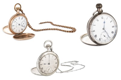 Lot 473 - A COLLECTION OF ANTIQUE POCKET WATCHES,...