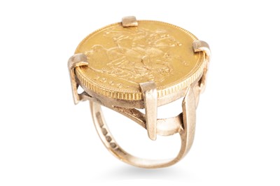 Lot 500 - A VICTORIAN 22CT GOLD FULL SOVEREIGN COIN...