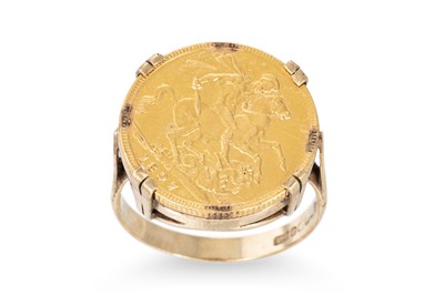 Lot 501 - A VICTORIAN 22CT GOLD FULL SOVEREIGN COIN...