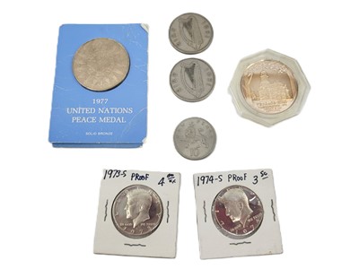 Lot 507 - 3 X IRISH 1973-1984 COMMEMORATIVE SILVER...