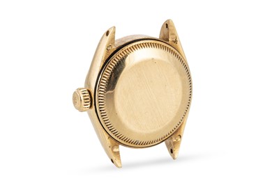 Lot 457 - AN 18CT GOLD ROLEX OYSTER PERPETUAL DATE JUST...