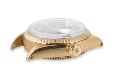 Lot 457 - AN 18CT GOLD ROLEX OYSTER PERPETUAL DATE JUST...