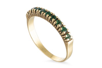 Lot 86 - THREE GEM SET STACKABLE RINGS, one set with...