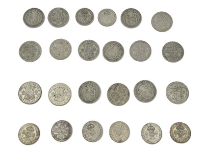 Lot 490 - A 1920-1946 COLLECTION OF ENGLISH 50% SILVER...