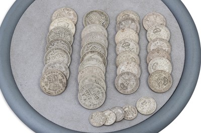 Lot 490 - A 1920-1946 COLLECTION OF ENGLISH 50% SILVER...
