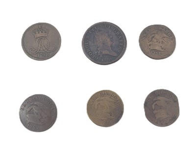 Lot 493 - 29 X 1830-1955 GUERNSEY COINS & 6 X 1733-1893...