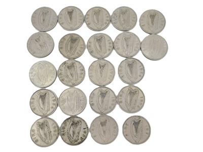 Lot 496 - A BAG OF VARIOUS 'SILVER' COINS, to include...