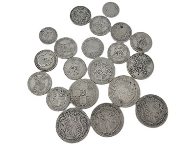 Lot 515 - 20 X 1881 - 1919 ENGLISH 92.5% SILVER COINS,...