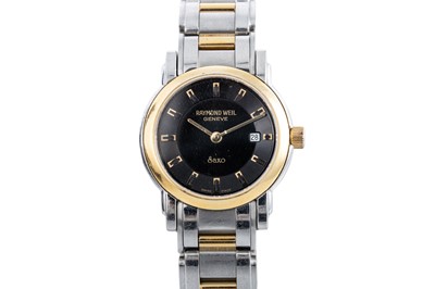 Lot 445 - A LADY'S RAYMOND WEIL 'SAXO' WRIST WATCH,...