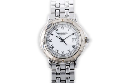 Lot 448 - A GENT'S RAYMOND WEIL GENEVE WRIST WATCH,...
