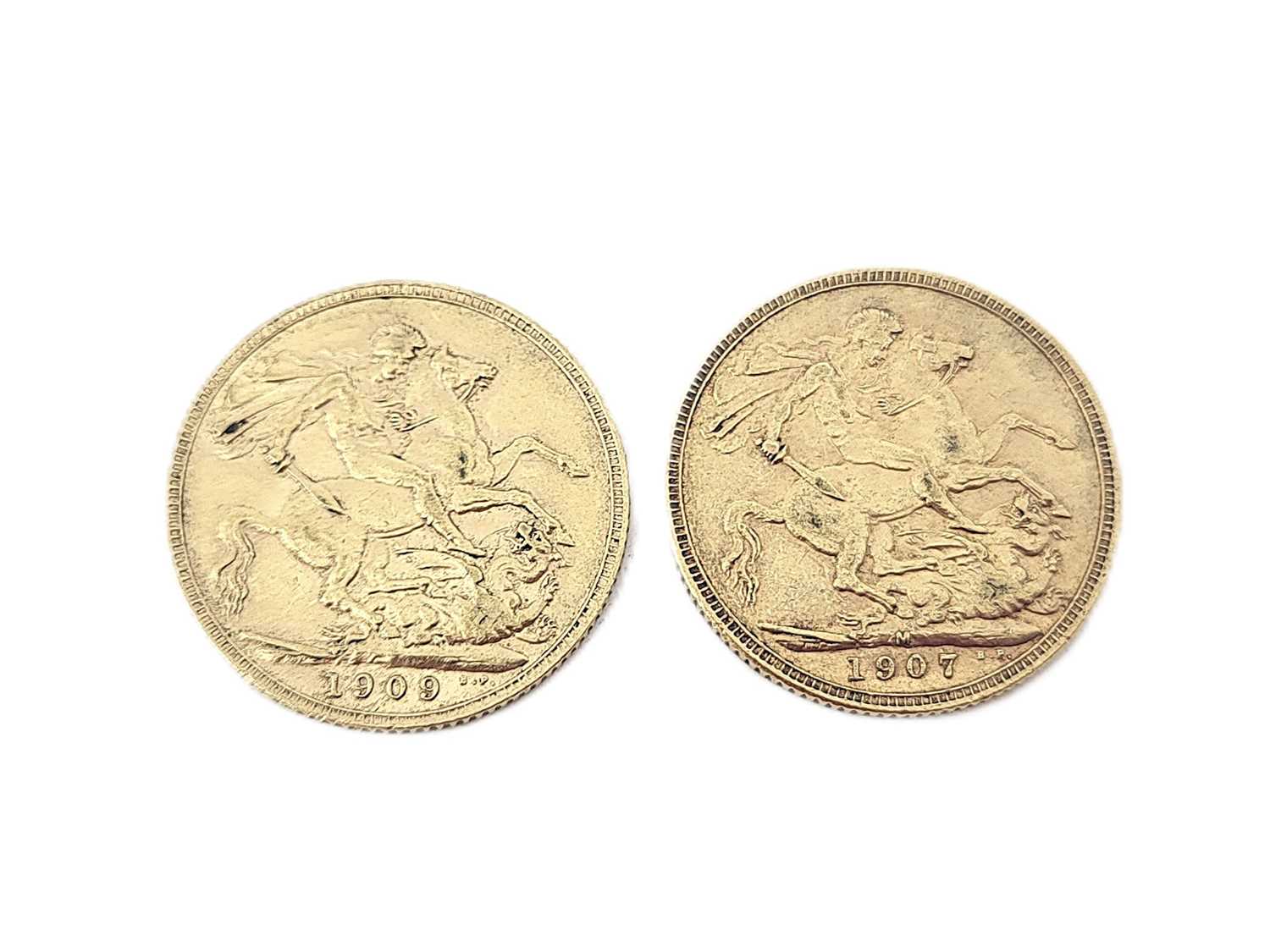 Lot 502 - TWO X 1909 & 1907 (MELBOURNE) FULL ENGLISH...