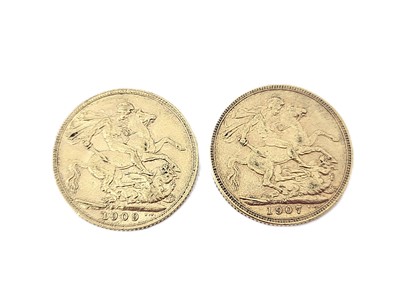 Lot 502 - TWO X 1909 & 1907 (MELBOURNE) FULL ENGLISH...