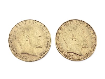 Lot 502 - TWO X 1909 & 1907 (MELBOURNE) FULL ENGLISH...