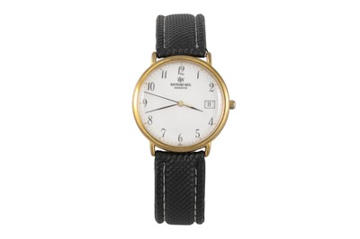 Lot 427 - A RAYMOND WEIL WRIST WRIST WATCH, leather...