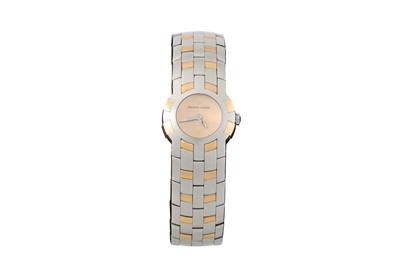 Lot 430 - A LADY'S MAURICE LACROIX WRIST WATCH, bracelet...