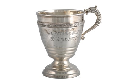 Lot 517 - A MODERN SILVER IRISH CELTIC PATTERN...