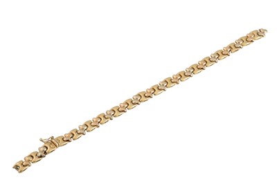 Lot 363 - AN 18CT GOLD BRACELET, 14.5 g, approx 7.5"