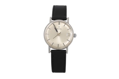 Lot 452 - A GENT'S OMEGA AUTOMATIC WRIST WATCH, baton...