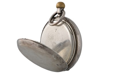 Lot 457 - AN ANTIQUE OPEN FACE POCKET WATCH. White...