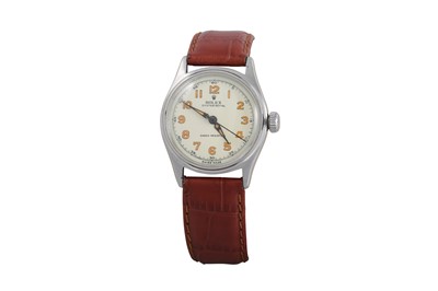 Lot 426 - A GENT'S VINTAGE ROLEX OYSTER ROYAL #444 WRIST...