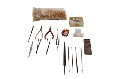 Lot 185 - A COLLECTION OF ITEMS FROM THE WORKSHOP OF...