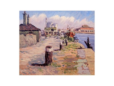Lot 540 - JOHN DINAN (IRISH 20TH CENTURY) The Point...