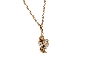 Lot 27 - A NOLAN MILLER COSTUME PENDANT, of mythical...