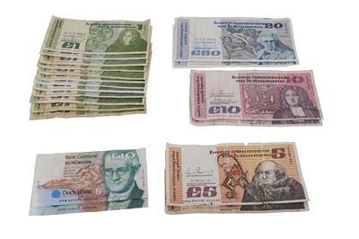 Lot 550 - A COLLECTION OF 18 SERIES 2 IRISH BANKNOTES,...