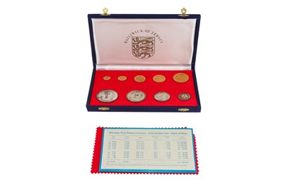 Lot 489 - A 1972 SET OF JERSEY, CHANNEL ISLANDS OF 5...