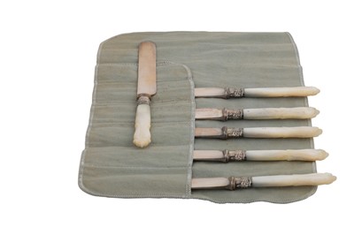 Lot 474 - A SET OF SIX ANTIQUE NORTH AMERICAN MOTHER OF...
