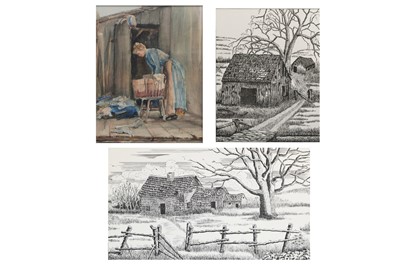 Lot 441 - THREE FRAMED PRINTS