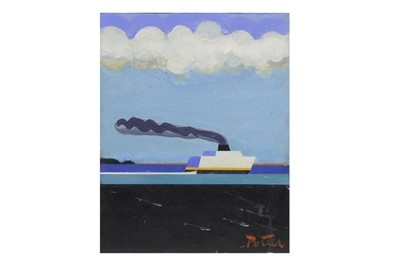 Lot 228 - GEORGE POTTER ARHA (1941 – 2017) Ferry...