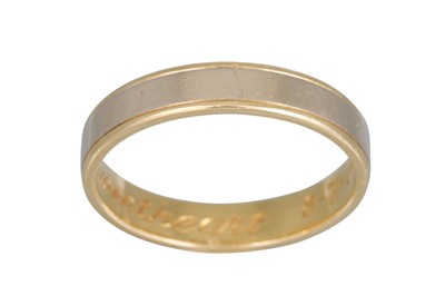 Lot 199 - A GENT'S 18CT GOLD WEDDING BAND, 6 g., size V