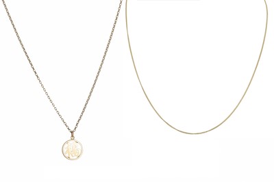 Lot 37 - A COLLECTION OF GOLD ITEMS, to include a 10ct...