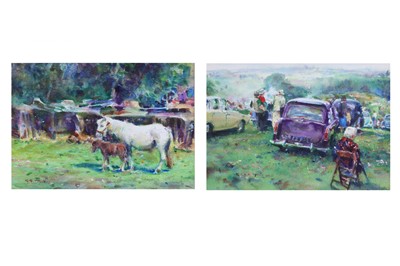 Lot 520 - PAUL KELLY (IRL Contemporary) “Vintage Fair,...