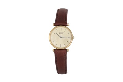 Lot 426 - A LADY'S LONGINES ULTRA SLIM WRIST WATCH,...