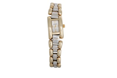 Lot 211 - A 14CT GOLD LADY'S STANBOUL QUARTZ WRIST WATCH,...