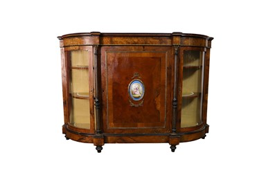 Lot 490 - A VICTORIAN SHAPED RECTANGULAR BREAKFRONT...