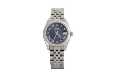 Lot 403 - A LADY'S ROLEX STAINLESS STEEL OYSTER...