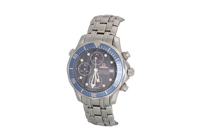 Lot 406 - A GENT'S STAINLESS STEEL OMEGA PROFESSIONAL...