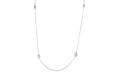Lot 361 - A LINKS OF LONDON SILVER CHAIN, coffee bean...