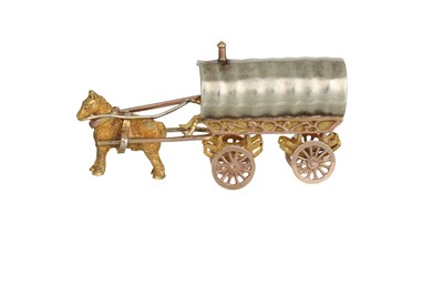 Lot 227 - A 9CT GOLD NOVELTY BROOCH IN THE FORM OF A...