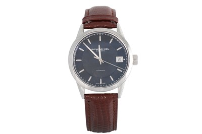 Lot 467 - A RAYMOND WEIL AUTOMATIC EXHIBITION WRIST...